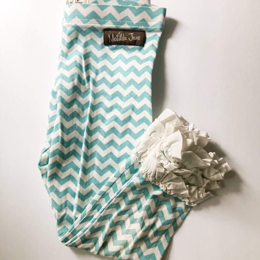 Matilda Jane Watercolor Leggings Size 4